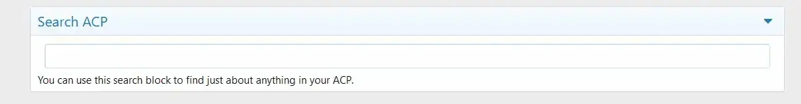 OzzModz Admin Search Block On ACP Index-1.webp
