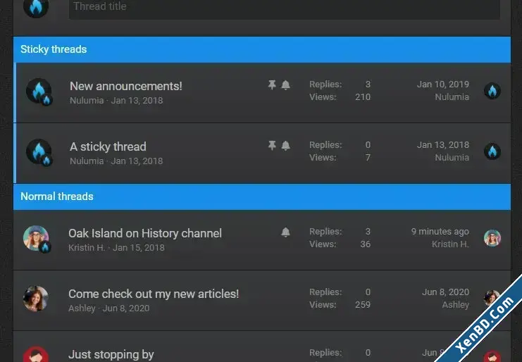 OzzModz - Advanced Sticky Thread Separator-4.webp