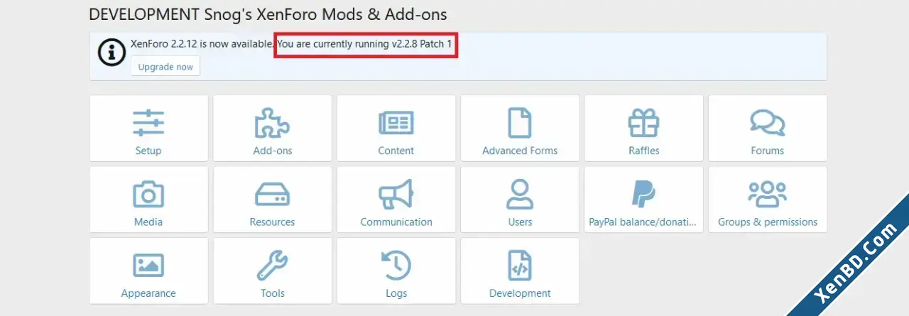 OzzModz Upgrade Check Show Current Version-2.webp