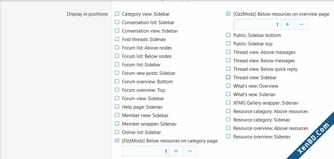OzzModz XFRM Widget Positions-3.webp