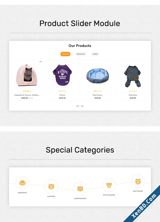 PetShop Responsive Food Pet Store OpenCart Theme-4.webp
