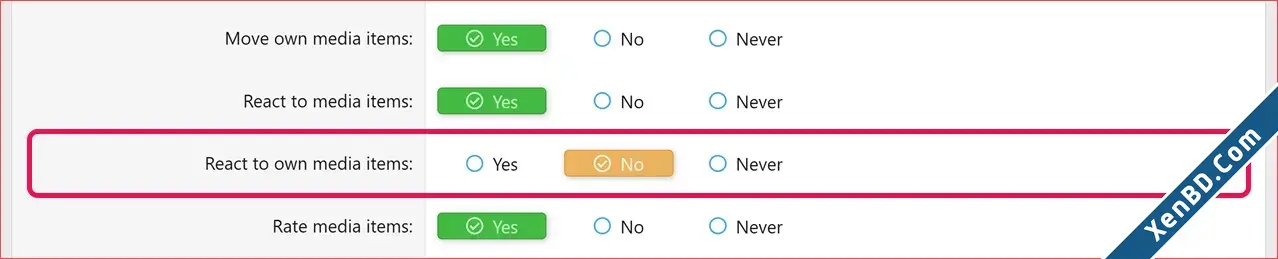 React-To-Own-Content-200-Usergroup-Permission-React-to-own-media-items.webp
