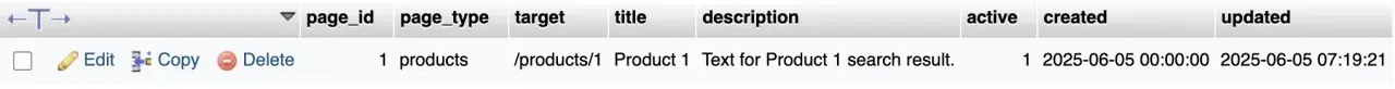 VBResults - Searchable Custom Page