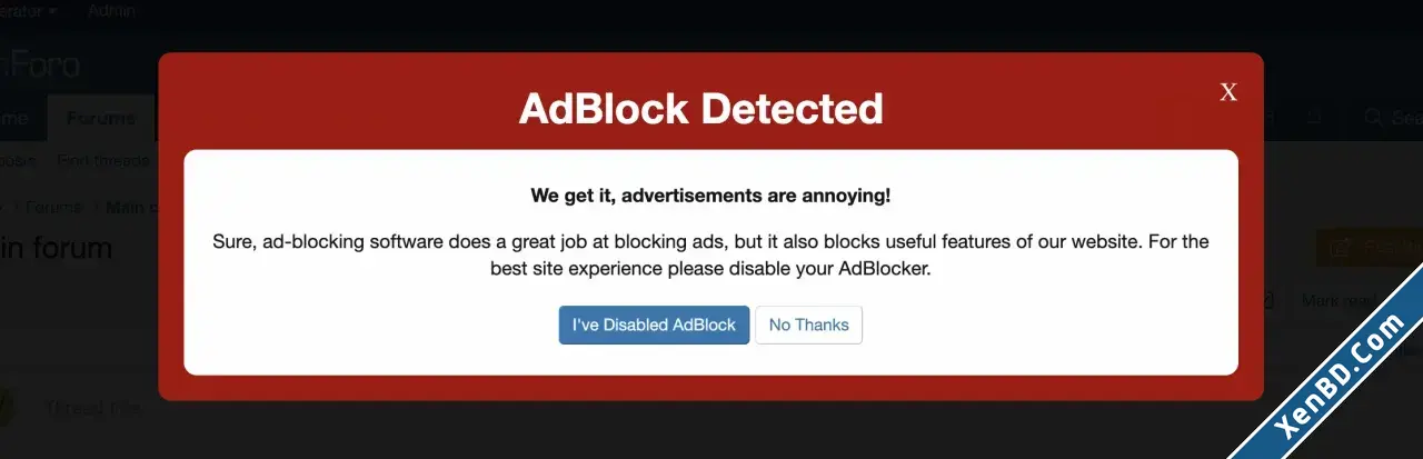 Resource 'Wutime - AdBlock Detector Pro'