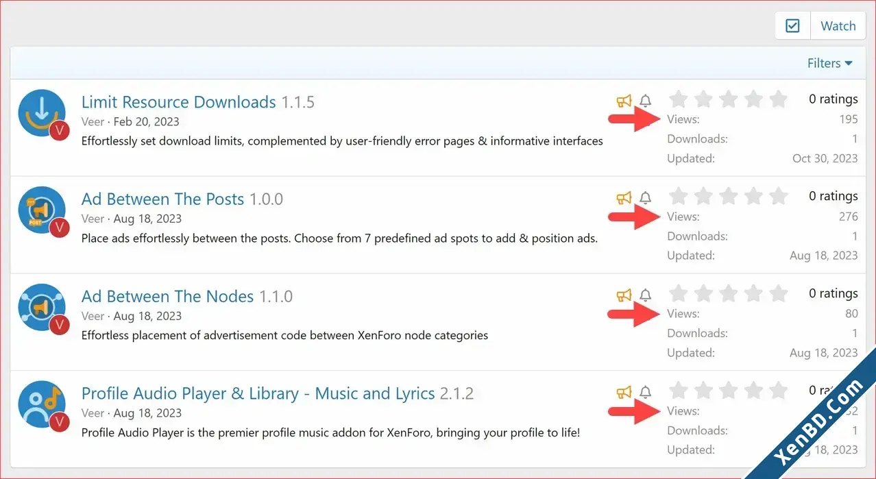 XenCustomize Resource Views Visitors-3.webp