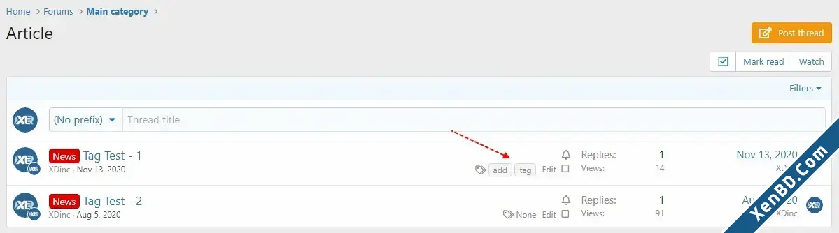 XTR - Show Tags on Thread List-2.webp