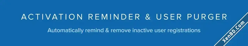 ThemeHouse - Activation Email ReminderUser Purger-1.webp