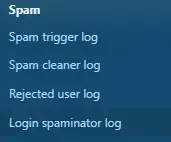 FF Login Spaminator Admin Area Logs-1.webp