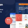Cloven – IT Solutions Services Company WordPress Theme + RTL